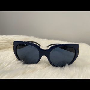 Tory Burch navy blue sunglasses